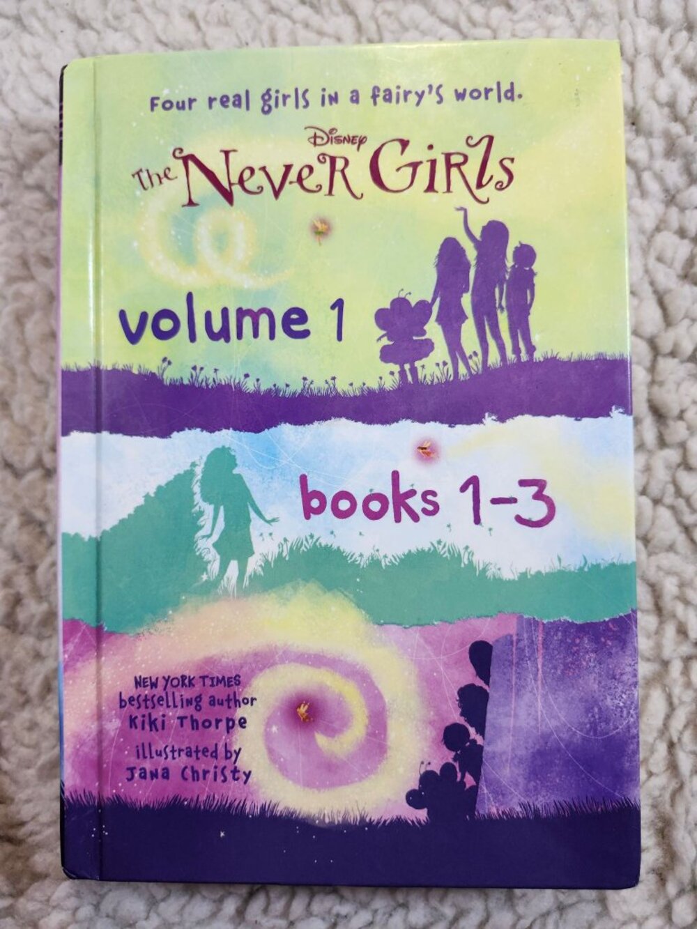 Disney The NeverGirls Volume 1 Books 1-3 Kiki Thorpe Hardcover 2016 Random House